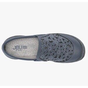 JBU Jambu 12m Shoes Summer Loafers Wildflower Moc Flats Slip On Blue Comfortable